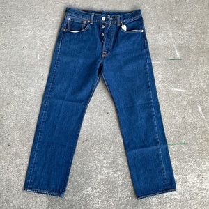 Levis 501XX Button Fly 32x30 Tag actual size 30x27